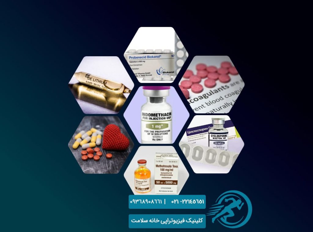 تداخلات دارویی ایندومتاسین
